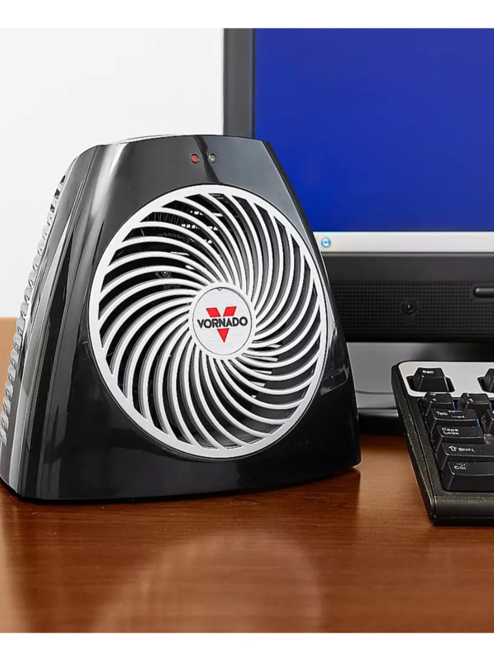 Mini desktop or tabletop Vodnado space heater